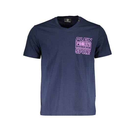 Camiseta de algodón azul para hombre Plein Sport - Image 1
