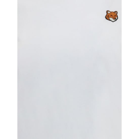 Camiseta de algodón blanco Maison Kitsuné - Image 3