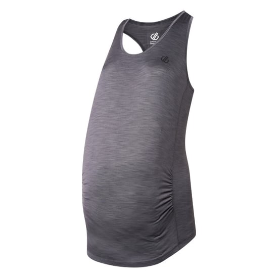 Dare 2B Womens/Ladies Modernize Maternity Tank Top (Ebony Grey) - Image 3