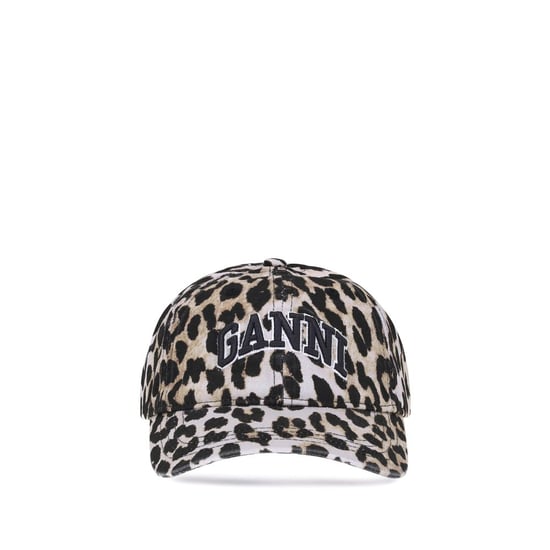 Gorra de algodón multicolor Ganni (gorra de béisbol) - Image 1