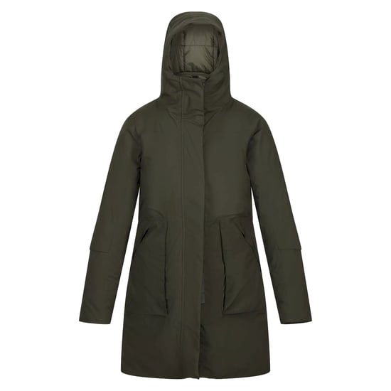 Regatta Womens/Ladies Yewbank II Waterproof Parka (Dark Khaki) - Image 1