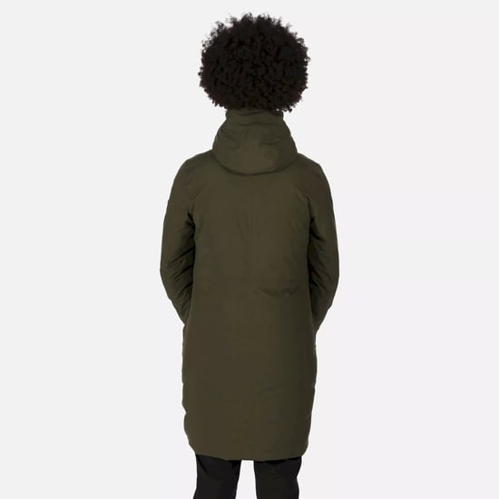 Regatta Womens/Ladies Yewbank II Waterproof Parka (Dark Khaki) - Image 3
