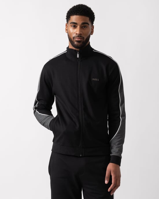 Chaqueta de chándal en negro - Image 1