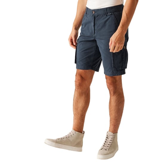Regatta Mens Shorebay II Cargo Shorts (Navy) - Image 4