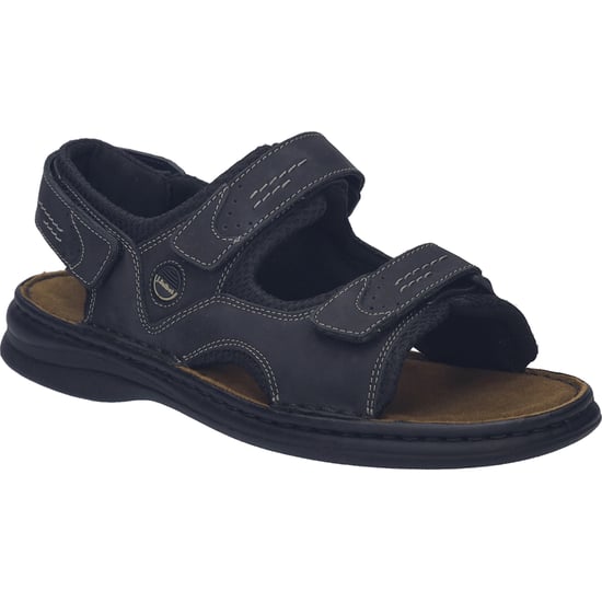 JOSEF SEIBEL Hombres Sandalia Franklyn en negro - Image 1