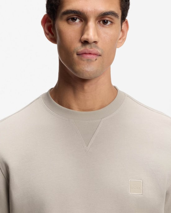 Sudadera de Cuello Redondo Westart en Gris Claro - Image 3
