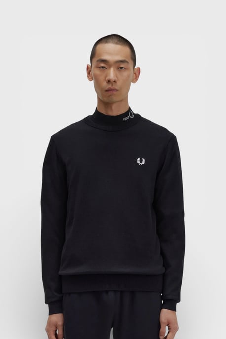 Jersey Gráfico con Laurel de Fred Perry - Negro - Image 4