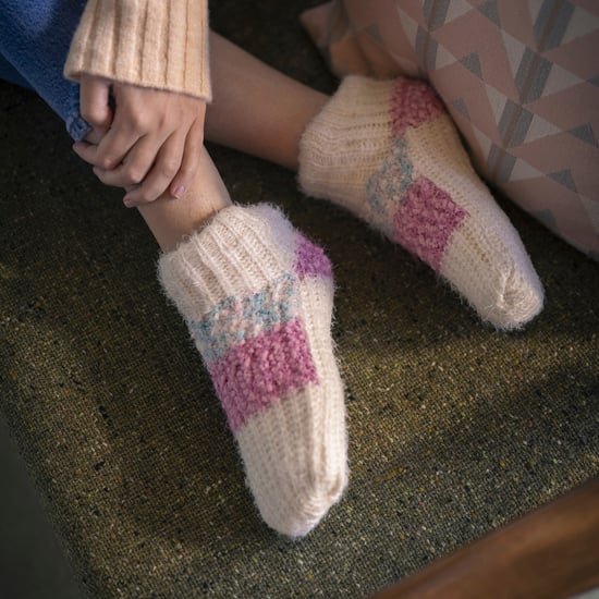 1 Par de Calcetines Antideslizantes forrados de Sherpa para Damas - Cómodos y Acogedores para el Hogar - Image 5