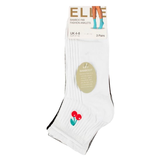 Paquete de 3 pares de calcetines tobilleros de canalé para mujer con volantes - Ajuste suave y elegante para el día a día - Image 2