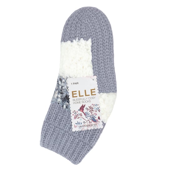 1 Par de Calcetines de Pantuflas para Damas con Forro de Sherpa - Cálidos y Esponjosos para Confort Interior - Image 2