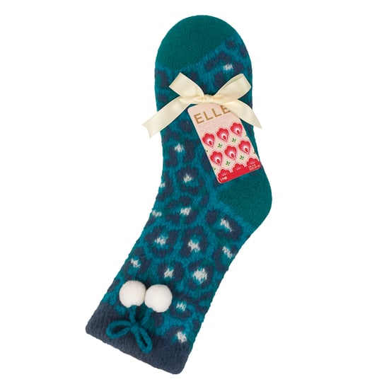 1 Par de Calcetines Antideslizantes con Forro de Sherpa para Damas - Cálidos, Esponjosos y Cómodos - Image 2
