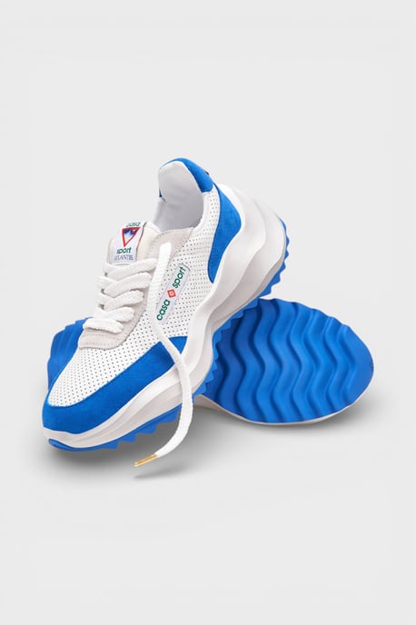 Zapatilla Casablanca Atlantis Blanca Azul (Hombres) - Image 6