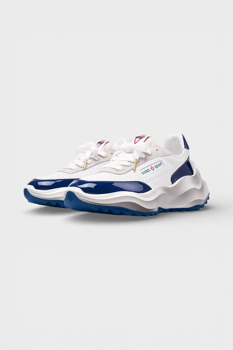 Zapatilla Casablanca Atlantis para Hombre Blanca/Marina - Image 2
