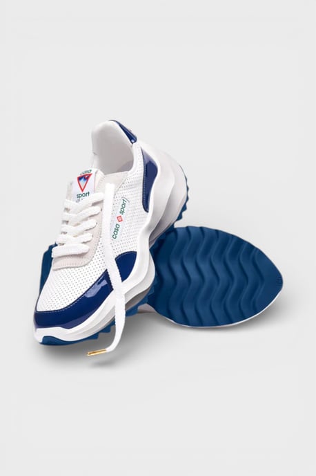 Zapatilla Casablanca Atlantis para Hombre Blanca/Marina - Image 5