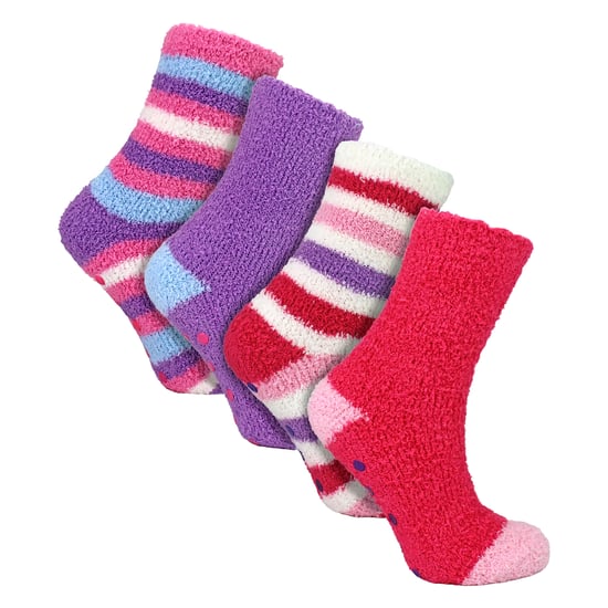 Paquete de 4 Pairs de Calcetines para Niñas - Cálidos, Suaves y Acogedores para el Invierno, Cómodos para el Día a Día - Image 4