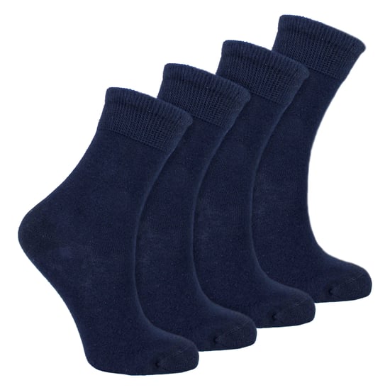 Paquete de 4 calcetines sensoriales de bambú para niños y niñas, suaves, transpirables y de ajuste cómodo. - Image 3