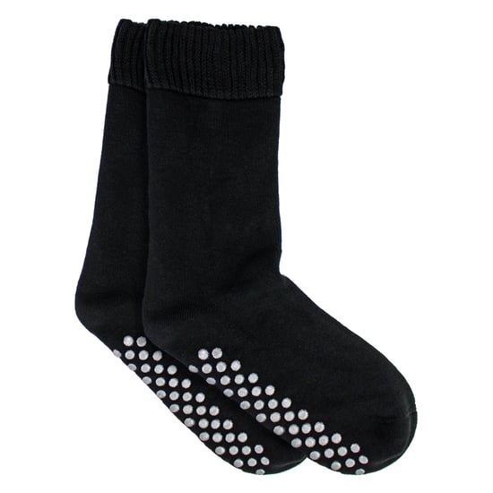Calcetines de invierno extra anchos para hombres con antideslizantes | Calcetines térmicos para dormir antideslizantes - Image 4