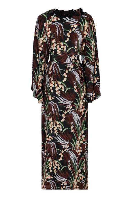 Vestido de Crepé Impreso - Image 1