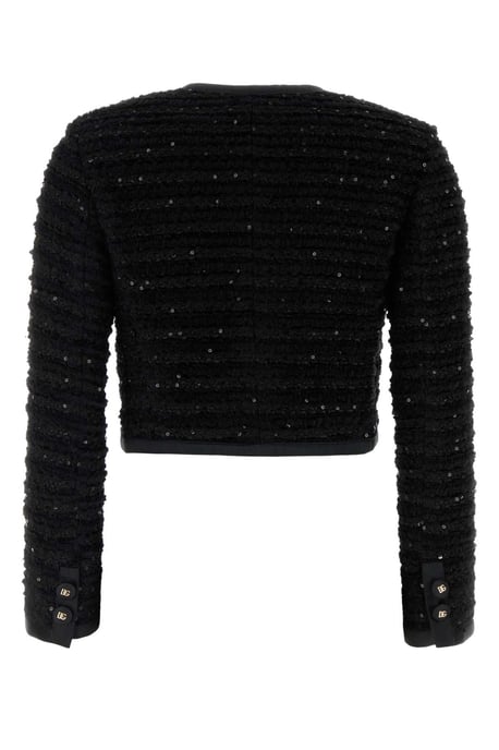 Blazer de Tweed Negro - Image 2