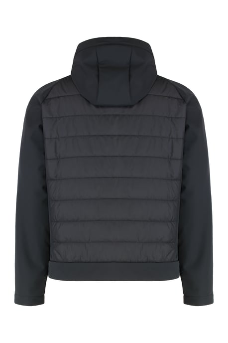 Chaqueta con capucha de tela técnica - Image 2