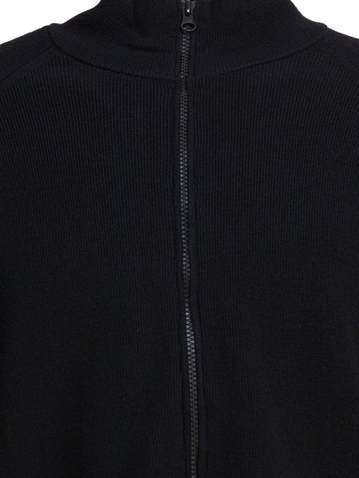 Tejido de punto de poliéster negro - Image 3