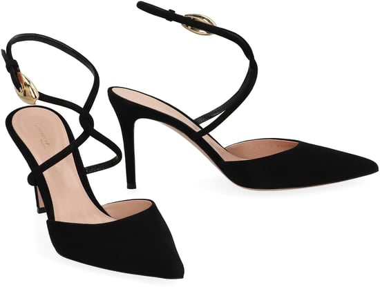 Zapatos de tacón con tira de ante - Image 3