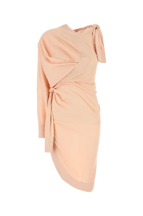 Vestido de mezcla de algodón rosa - Image 1