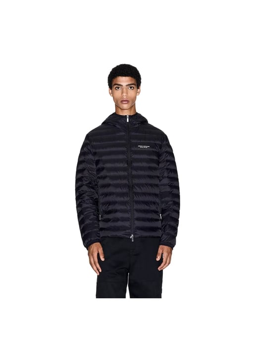Chaqueta de plumas con la firma de Armani Exchange para hombre - Image 1