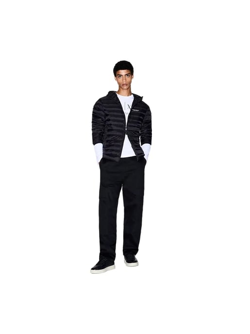 Chaqueta de plumas con la firma de Armani Exchange para hombre - Image 2