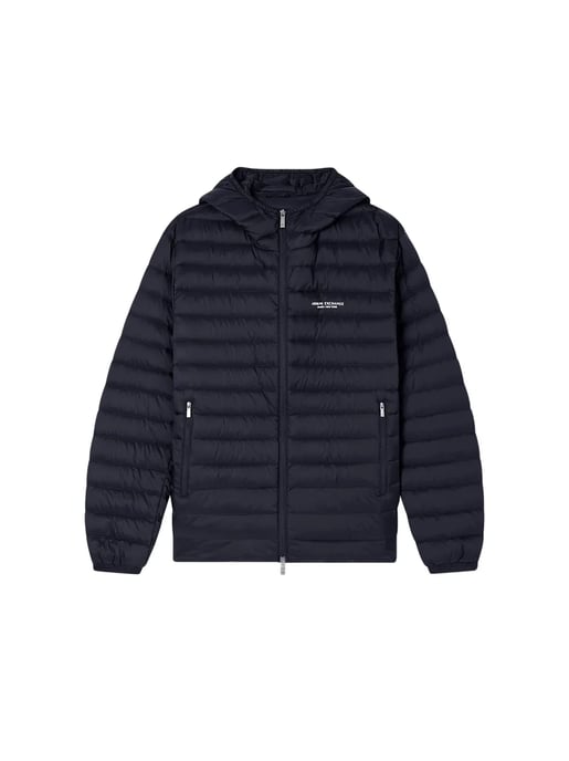 Chaqueta de plumas con la firma de Armani Exchange para hombre - Image 4