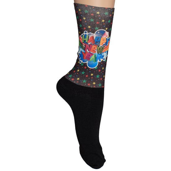 Calcetines Largos Graciosos Impresos para Hombres y Mujeres - Image 2