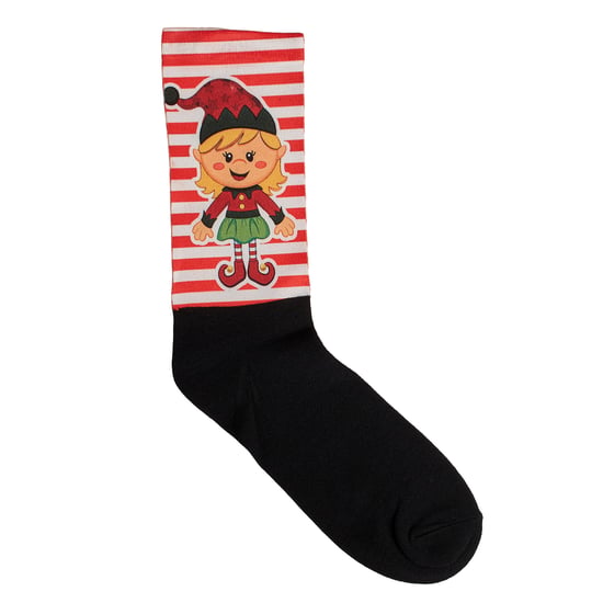 Calcetines Largos Divertidos Impresos para Hombres y Mujeres - Image 3