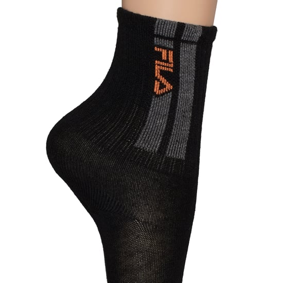 Paquete de 3 calcetines de media caña para niños y niñas F8084 - Image 4