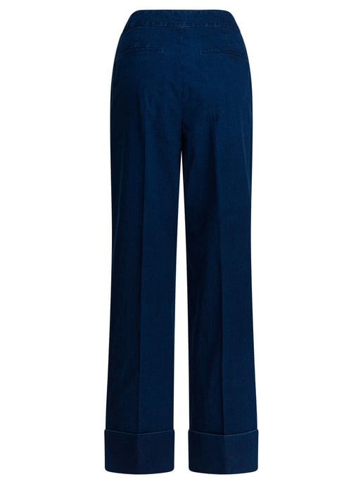 Jeans de pierna ancha con pliegues - Image 2