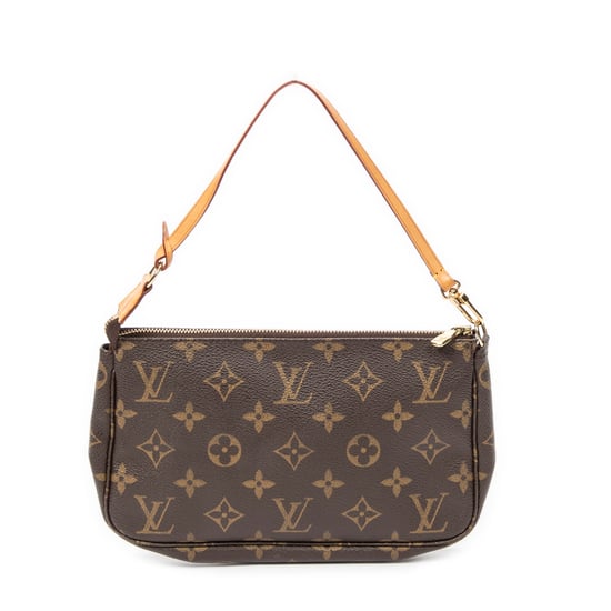 Louis Vuitton Pochette Accessoires en Brown Latón Dorado - Image 5