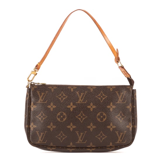 Louis Vuitton Accesssory Pouch en Brown Latón Dorado - Image 1