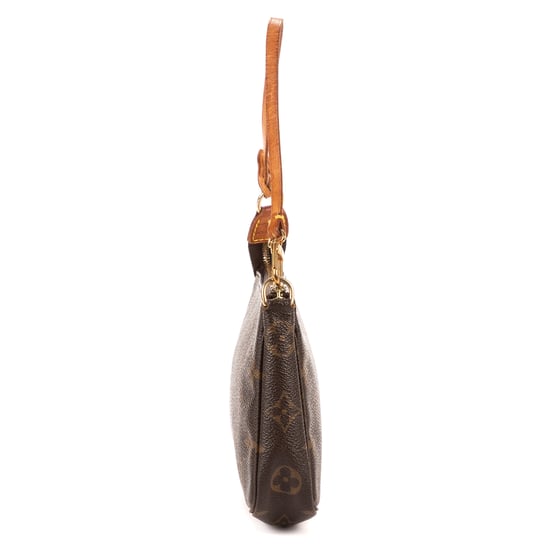 Louis Vuitton Accesssory Pouch en Brown Latón Dorado - Image 5