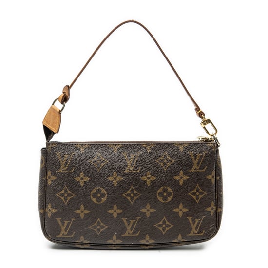 Louis Vuitton Pochette Accessoires en Brown Latón Dorado - Image 5