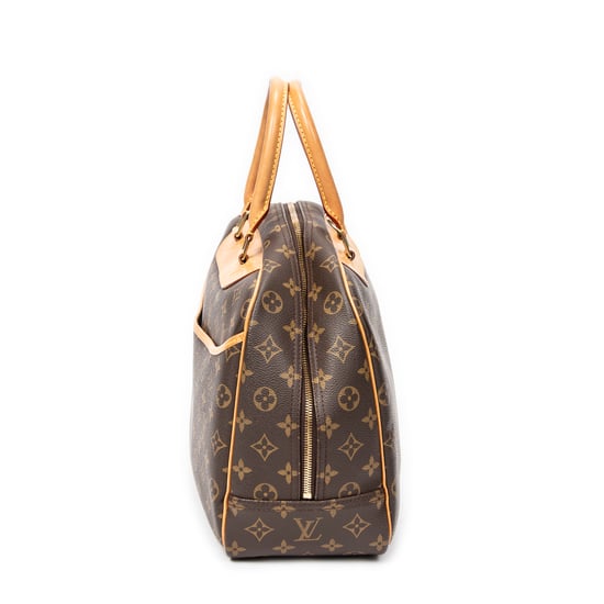 Louis Vuitton Deauville  en Brown Lienzo recubierto - Image 3