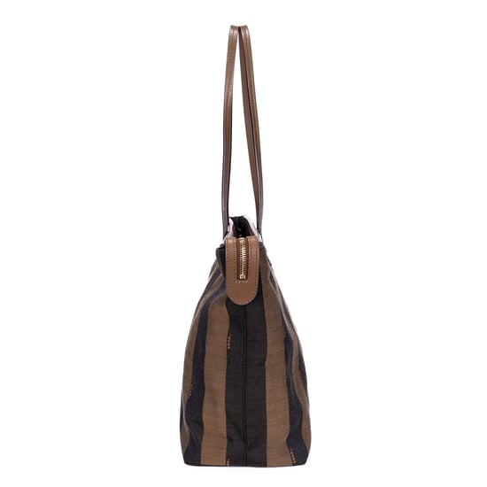 Fendi Requin Tote  en Brown Lienzo - Image 3