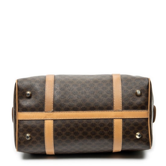 Celine Small Boston  en Marrón/Beige Lienzo recubierto - Image 6