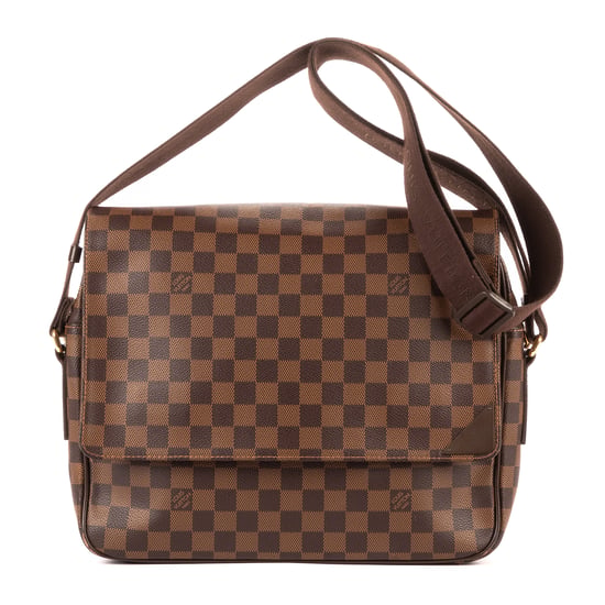 Louis Vuitton Shelton MM en Brown Lienzo recubierto - Image 1