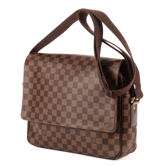 Louis Vuitton Shelton MM en Brown Lienzo recubierto - Image 2