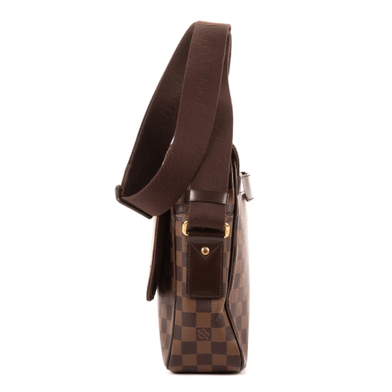 Louis Vuitton Shelton MM en Brown Lienzo recubierto - Image 3