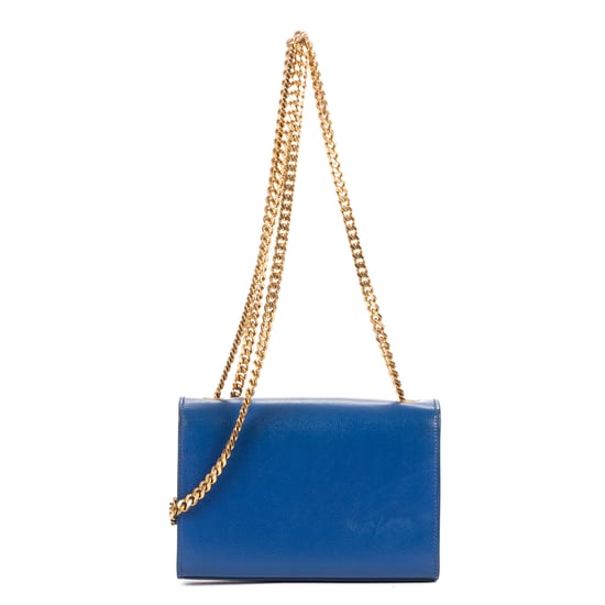 Yves Saint Laurent Kate Mini en Blue Cuero de ternero - Image 4