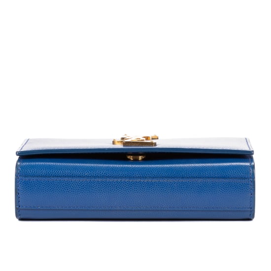 Yves Saint Laurent Kate Mini en Blue Cuero de ternero - Image 6