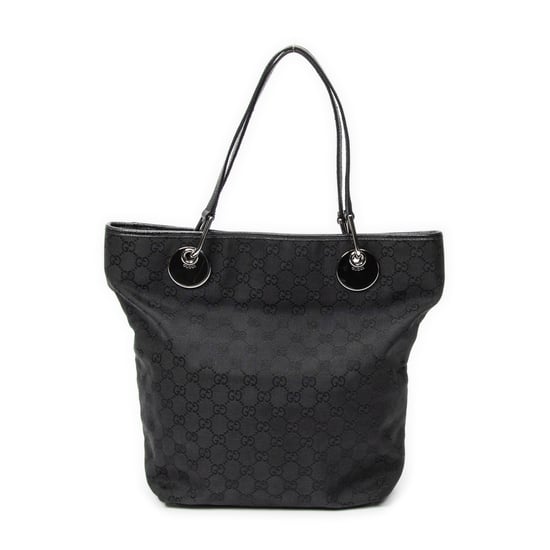 Gucci Eclipse Tall Tote en Black Lienzo - Image 1