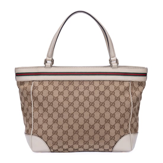 Gucci Mayfair Tote en Beige Lienzo - Image 4