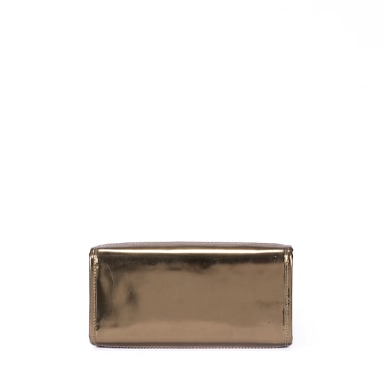 Fendi Zucca Metallic Tote Small en Oro de tabaco/Beige Lienzo - Image 6