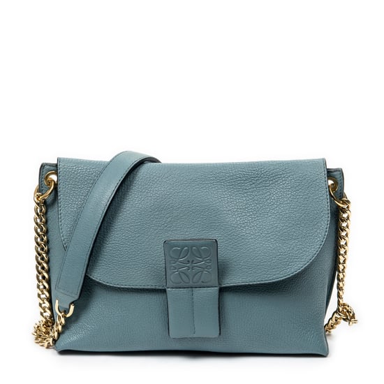 Loewe Avenue Crossbody en Blue Cuero de ternero - Image 1